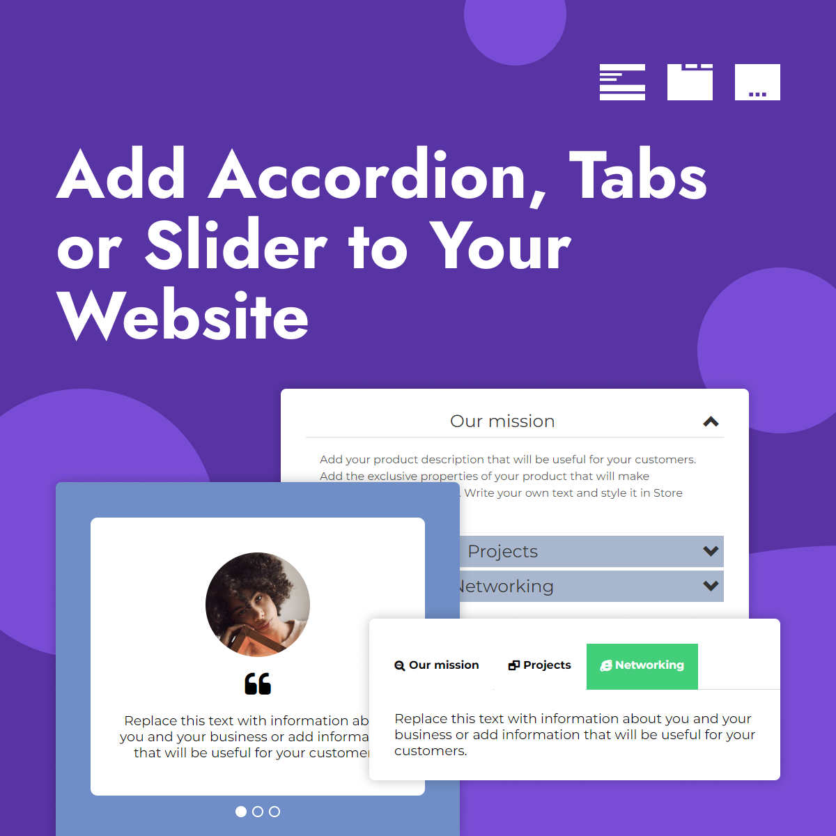 Add Accordion, Tabs or Slider to Your Website.png